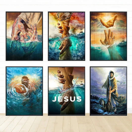 Decorate your Home with a Selection of THE HAND OF GOD POSTER PRINTS