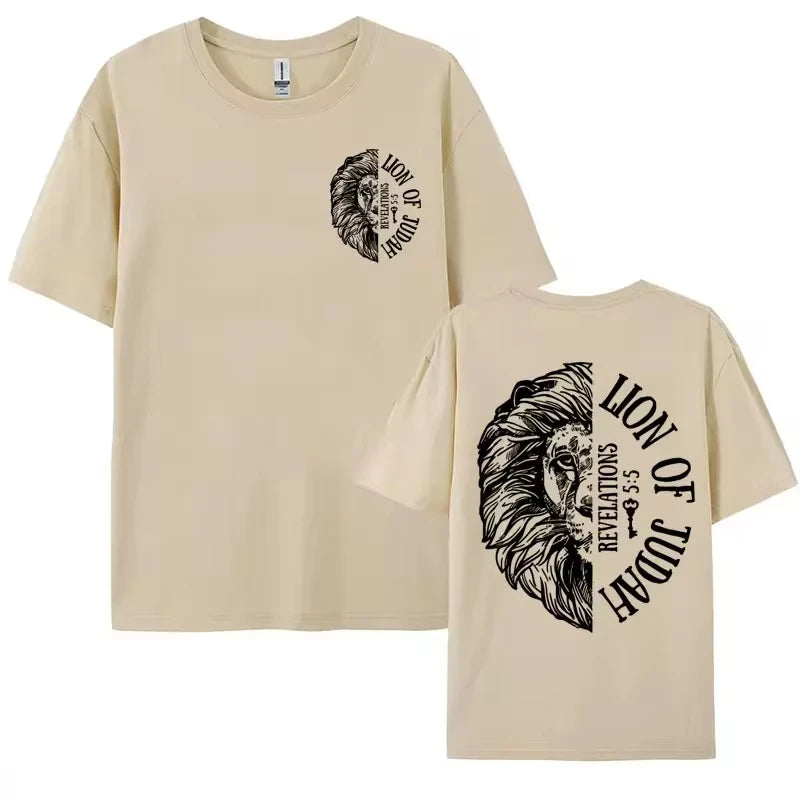 An inspiring “Lion of Judah” Unisex Tshirt