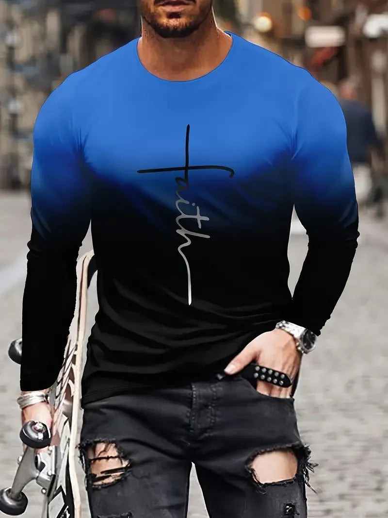 A Selection of Christian  Men's T-Shirt! [Long Sleeve]
