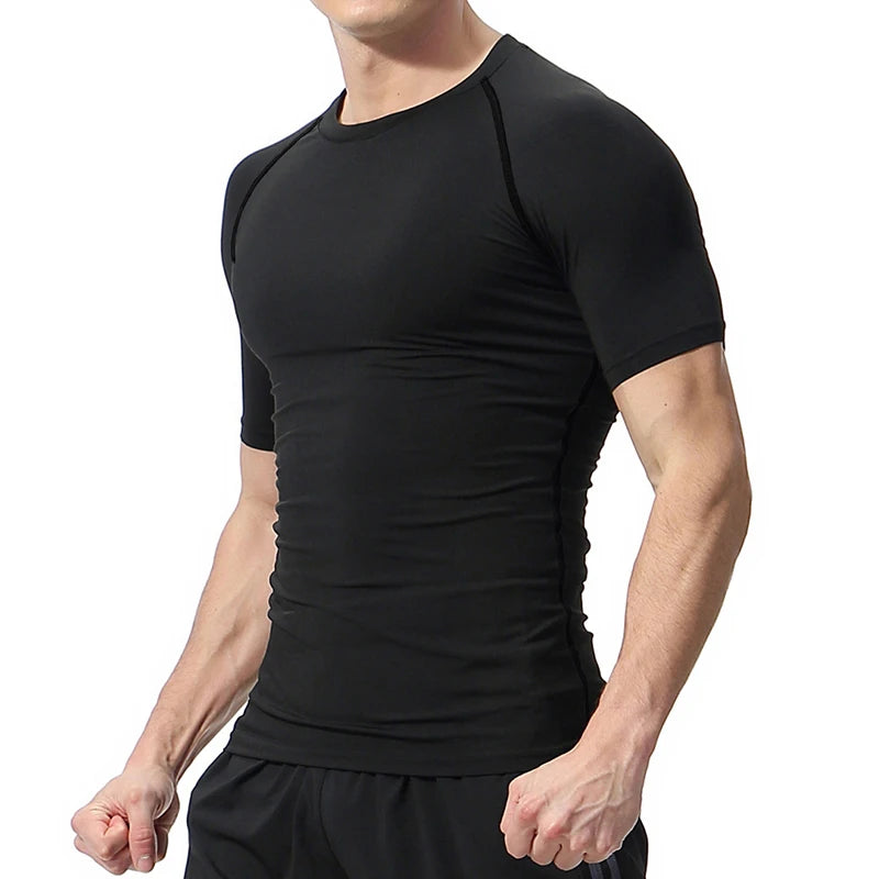 “Crown of Thorns and a Cross” Compression Shirt for Men