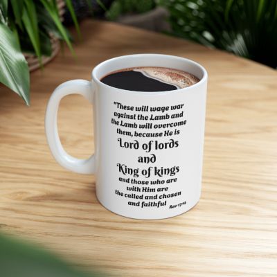 Inspirational KING OF KINGS Ceramic Mug